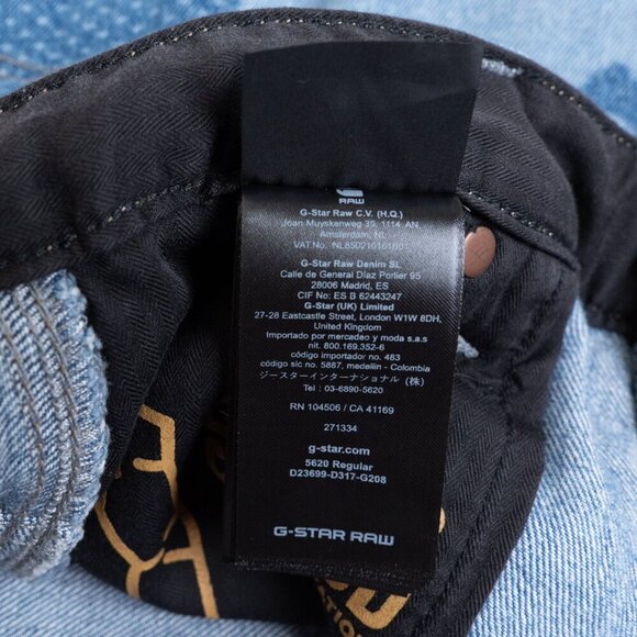 G-Star Elwood Jeans Limited Edition 3D Denim Dance Maxwell Vice Unisex 34x32 - Picture 12 of 16